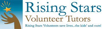 Logo for Rising Stars Volunteer Tutors